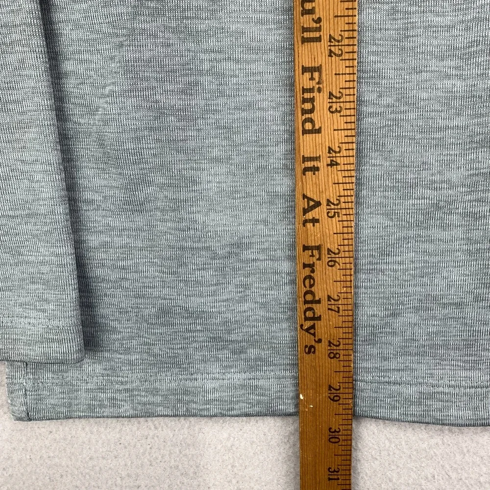 Rorie Whelan Golf 1/4 Zip Mens‎ 2XL Grey Pullover Mock Neck Sweatshirt Preppy